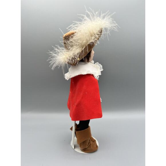 (#92) Vintage Effanbee "STORY BOOK" Collectiblee Doll | MUSKETEER | With Stand - Picture 2 of 5